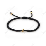 Unique Woven Bracelet & CZ Beads for Women - BestBeaded