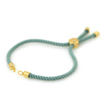 Half-finished Cord Bracelet With Sliding Slider Stopper Beads,Adjustable Connector for diy Jewelry Making Findings - BestBeaded