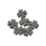 Gold Clover Brass Flower Spacer Accessories for Handmade Findings 10x2.5mm - BestBeaded