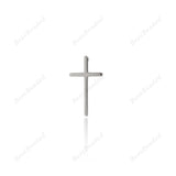 Gold Plated Cross Pendant Brass Religious Jewelry - BestBeaded