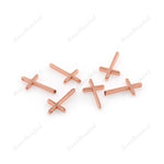 Gold Plated Cross Pendant Brass Religious Jewelry - BestBeaded