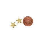 Gold Plated Tiny Star Pendant Beads for Jewelry Making - BestBeaded