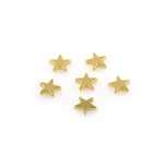 Gold Plated Tiny Star Pendant Beads for Jewelry Making - BestBeaded