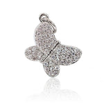 Butterfly Pendant for Women Bracelet Charms,Necklace Beads 17mm - BestBeaded