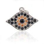 Evil Eye for Mens Bracelet/Necklace Pendant,DIY Handmade Beads 18x13mm - BestBeaded