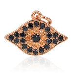 Evil Eye for Mens Bracelet/Necklace Pendant,DIY Handmade Beads 18x13mm - BestBeaded