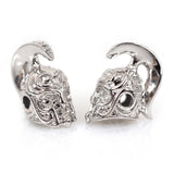 Roman Warrior Gladiator Helmet Spacer Beads 8x16mm - BestBeaded