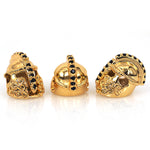 Roman Warrior Helmet Bracelet Spacer Beads Accessories 11x14mm - BestBeaded