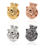 King Crown Lion Spacer Bead for Bracelet Accessories  9x14mm - BestBeaded