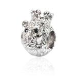 King Crown Lion Spacer Bead for Bracelet Accessories  9x14mm - BestBeaded