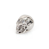 Skull Bead Spacer Charms,Metal Pave CZ for Men's Gemstone Bracelet Jewelry Findings 8x13mm - BestBeaded