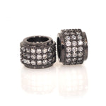 Large Hole Bead for European Style Bracelet Charms 8x6mm - BestBeaded