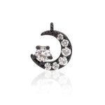 Half Moon Bracelet Charms Pendant,DIY Beading Jewelry Making Pendant Beads 10x12mm - BestBeaded
