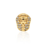 Egyptian Pharaoh Spacer Bead,Queen of Egypt Charm 9x11mm - BestBeaded