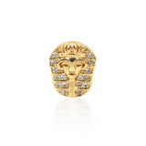 Egyptian Pharaoh Spacer Bead,Queen of Egypt Charm 9x11mm - BestBeaded