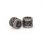 Big Hole Spacer Beads Charms for DIY Jewelry Making 8x7mm - BestBeaded