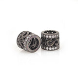 Big Hole Spacer Beads Charms for DIY Jewelry Making 8x7mm - BestBeaded
