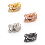 Dragon Head Charms,Animal Spacer Loose Bead 16x9mm - BestBeaded