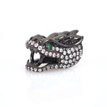Dragon Head Charms,Animal Spacer Loose Bead 16x9mm - BestBeaded