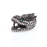 Dragon Head Charms,Animal Spacer Loose Bead 16x9mm - BestBeaded