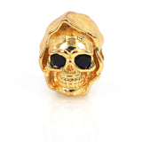 Punk Grim Reaper Skull Charms Beads for Men's Bracelet Jewelry Making 11x17mm - BestBeaded
