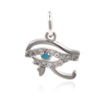 Eye of Horus Charms Necklace Pendant for Original Jewelry Making Beaded Handcraft 11x9mm - BestBeaded