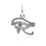 Eye of Horus Charms Necklace Pendant for Original Jewelry Making Beaded Handcraft 11x9mm - BestBeaded