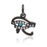 Eye of Horus Charms Necklace Pendant for Original Jewelry Making Beaded Handcraft 11x9mm - BestBeaded