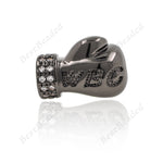 Sports Boxing Glove Charm Spacer Beads DIY Making for Bracelet Jewelry Findings 13x9mm - BestBeaded
