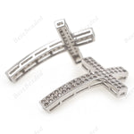 Cross Charms Multiple Purpose Beads Jewelry Making 21x32mm - BestBeaded
