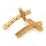 Cross Charms Multiple Purpose Beads Jewelry Making 21x32mm - BestBeaded
