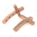 Cross Charms Multiple Purpose Beads Jewelry Making 21x32mm - BestBeaded