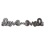 Love Connector Spacer Bead for Bracelet Jewelry Findings Lovers Gift 24x9mm - BestBeaded