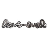 Love Connector Spacer Bead for Bracelet Jewelry Findings Lovers Gift 24x9mm - BestBeaded