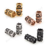 Tube Spacer Charms Beads Tube Connector 15x8mm - BestBeaded