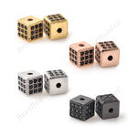 Cube Beads for Original Bracelet Spacer Bead 6x6mm - BestBeaded