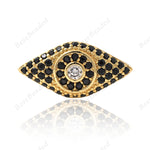 Evil Eye Charms for Bracelet/Necklace Jewelry Making 20x10mm - BestBeaded