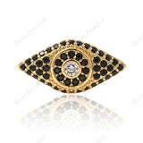 Evil Eye Charms for Bracelet/Necklace Jewelry Making 20x10mm - BestBeaded
