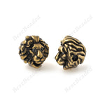 Animal Head Beads Lion Charm Spacers for Bracelet DIY Jewelry - BestBeaded