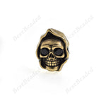 Punk Grim Reaper Bracelet Skull Charms Beads 11x17mm - BestBeaded