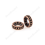 Antique Round Spacer Beads Bracelet Charms 8mm - BestBeaded