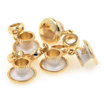 European Style Bracelet Charm,Gold Coffee Cups Large Hole Pendant - BestBeaded