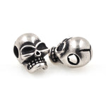 Skull Bead Charm DIY Accessories for Mens Paracord Bracelet Keychain Beads 7x10mm - BestBeaded
