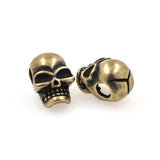 Skull Bead Charm DIY Accessories for Mens Paracord Bracelet Keychain Beads 7x10mm - BestBeaded