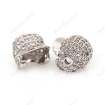 Baseball Cap Spacer Beads Sports Jewelry Findings,DIY Bracelet Making Charm 11x11mm - BestBeaded