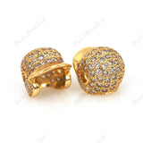 Baseball Cap Spacer Beads Sports Jewelry Findings,DIY Bracelet Making Charm 11x11mm - BestBeaded