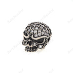 Ugly Skull Beads Men Bracelet DIY Jewelry Handcrafted 10x12mm - BestBeaded