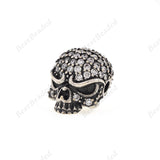 Ugly Skull Beads Men Bracelet DIY Jewelry Handcrafted 10x12mm - BestBeaded