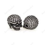 Ugly Skull Beads Men Bracelet DIY Jewelry Handcrafted 10x12mm - BestBeaded