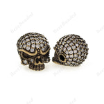 Ugly Skull Beads Men Bracelet DIY Jewelry Handcrafted 10x12mm - BestBeaded